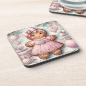 A Set of 6 Gingerbread Getränkeuntersetzer (Linke Seite)