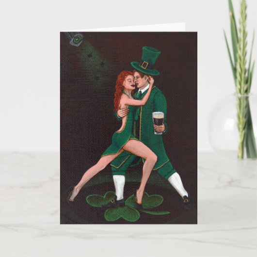 "A Shamrockin' Tango" Karte (Vorderseite)