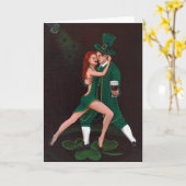 "A Shamrockin' Tango" Karte (Gelbe Blume)