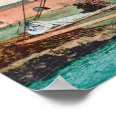 A Shipping Schooner ScenePetaluma, CA Poster (Ecke)