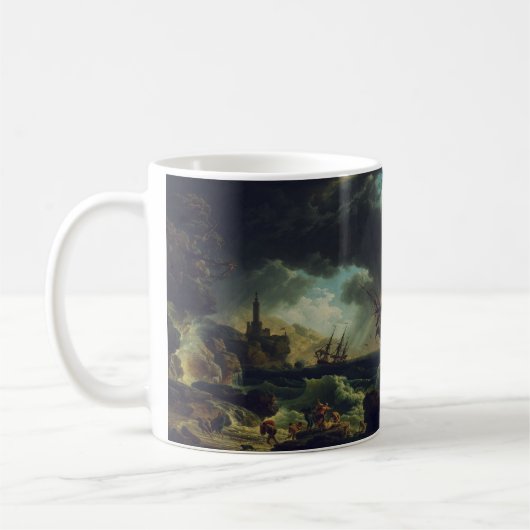 A Shipwreck in Stormy Seas by Claude-Joseph Vernet Kaffeetasse (Links)