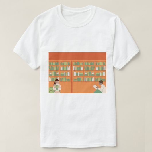 A shirt designed for university students featur (Design vorne)