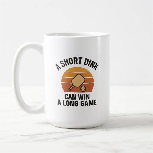 A Short Dink Can Win A Long Game Kaffeetasse (Links)