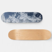 A side of clouds skateboard (Horizontal)