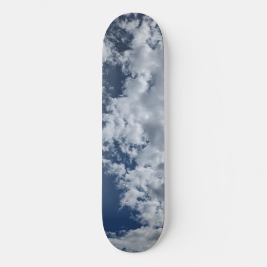 A side of clouds skateboard (Vorderseite)