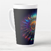 A Sierpinski Gasket Fractal Milchtasse (Linke Ecke)