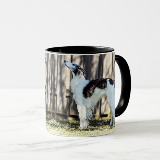 A Silken Windhound Tasse (VorderseiteRechts)