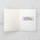 A Silly Goose told me it's your Birthday Karte (Innenseite)