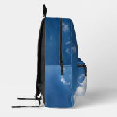 A simple cloud bedruckter rucksack (Links)