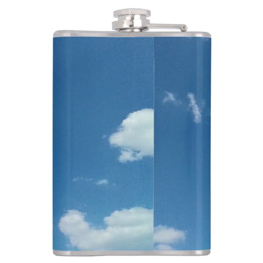 A simple cloud flachmann (Rückseite)