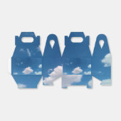 A simple cloud geschenkschachtel (Ungefaltet)