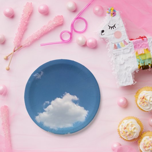 A simple cloud pappteller (Party)