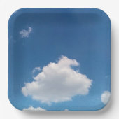 A simple cloud pappteller (Vorderseite)