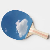 A simple cloud tischtennis schläger (Seitenansicht)