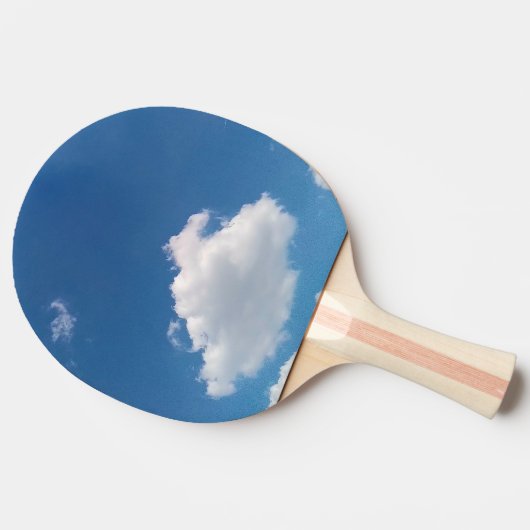 A simple cloud tischtennis schläger (Seitenansicht)
