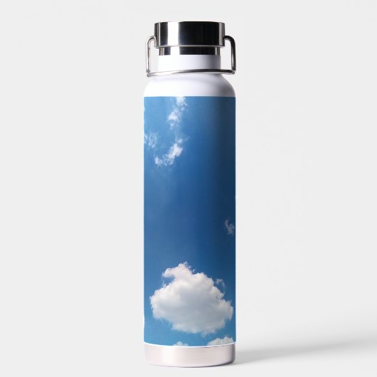 A simple cloud trinkflasche (Rückseite)