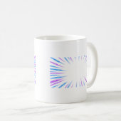 A Simple Elegant Floral Vine Pattern Kaffeetasse (VorderseiteRechts)