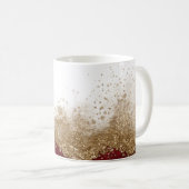  A Simple Elegant Floral Vine Pattern Kaffeetasse (VorderseiteRechts)