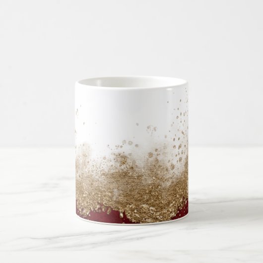  A Simple Elegant Floral Vine Pattern Kaffeetasse (Mittel)