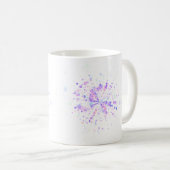  A Simple Elegant Floral Vine Pattern Kaffeetasse (VorderseiteRechts)