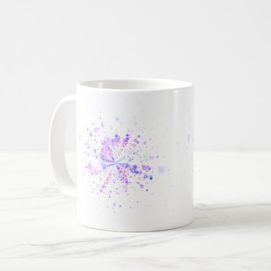  A Simple Elegant Floral Vine Pattern Kaffeetasse (Vorderseite Links)