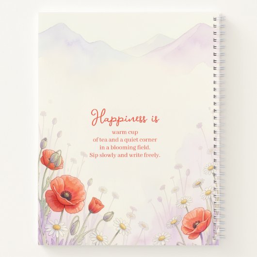 A Simple Picnic Notizblock (Rückseite)