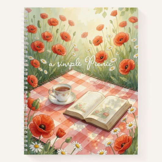 A Simple Picnic Notizblock (Vorderseite)