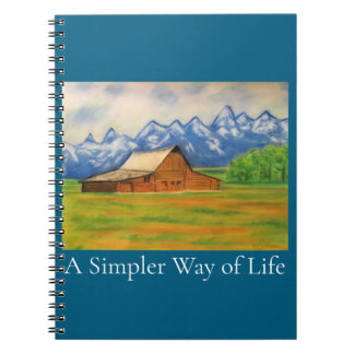 A Simpler Way of Life Classic Notebook Notizblock