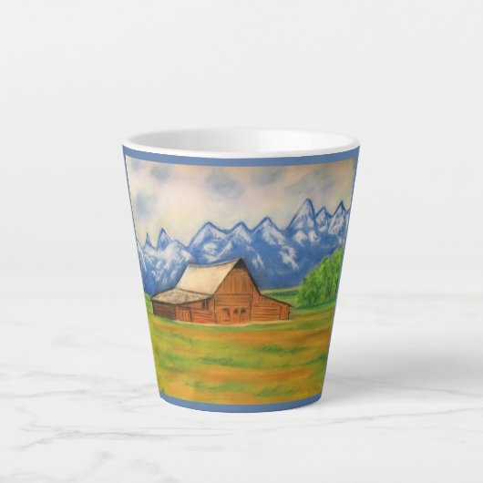 A Simpler Way of Life Latte Tasse (Vorderseite)