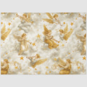 A Singing Angel Choir Series Design #14 Seidenpapier (Vorderseite)