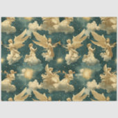 A Singing Angel Choir Series Design #16 Seidenpapier (Vorderseite)