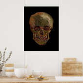 A Skull von Vincent van Gogh Poster (Küche)
