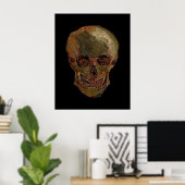 A Skull von Vincent van Gogh Poster (Heimbüro)