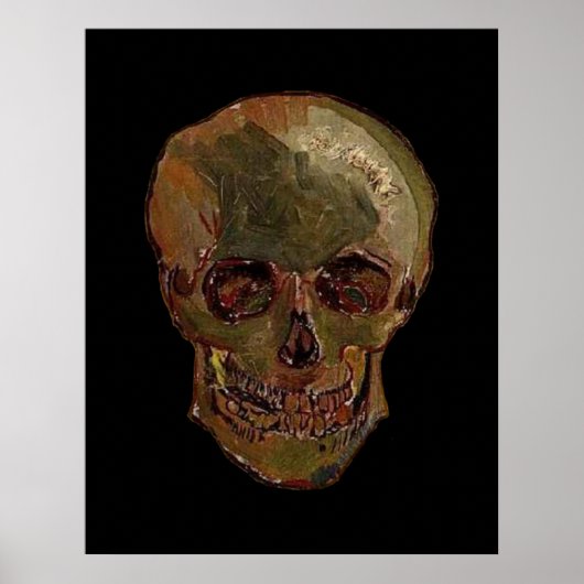 A Skull von Vincent van Gogh Poster (Vorne)