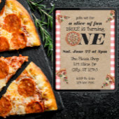 A Slice of Fun 1st Birthday Einladung