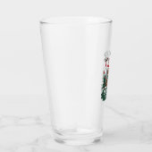 A Sloth For Christmas. Cute, Christmas Sloth With  Glas (Rechts)