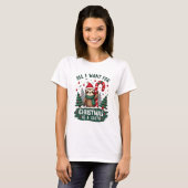 A Sloth For Christmas. Cute, Christmas Sloth With T-Shirt (Vorne ganz)