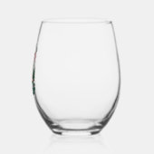 A Sloth For Christmas. Cute, Christmas Sloth With  Weinglas Ohne Stiel (Links)