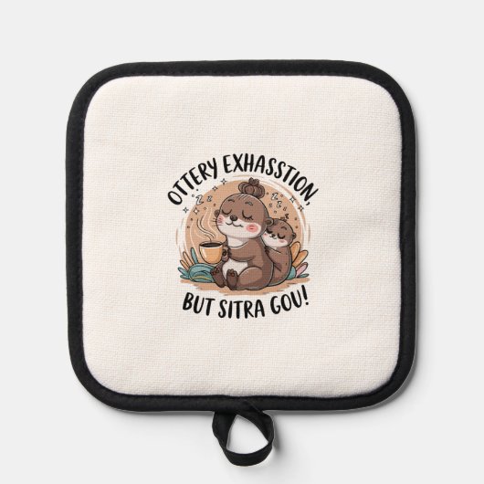 A Sloth Wild Animal Tired Topflappen (Vorderseite)