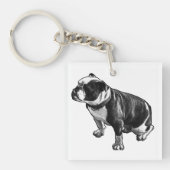 A Small Calm Schlüsselanhänger (Vorderseite)