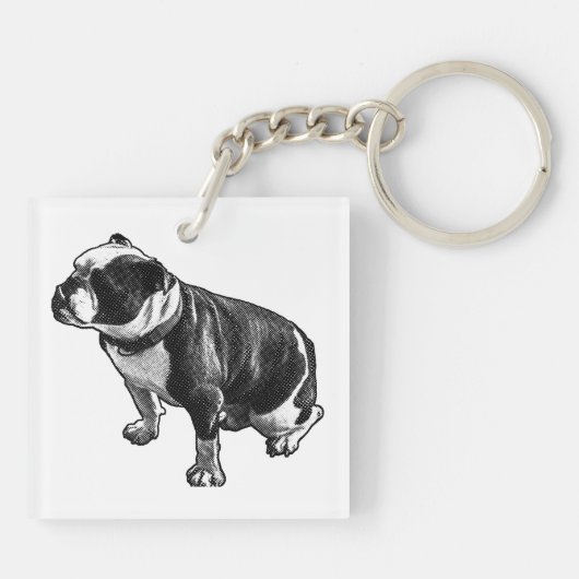 A Small Calm Schlüsselanhänger (Rückseite)