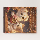 A Small Moment of Comfort – Valentine Jigsaw Puzzl Puzzle (Horizontal)