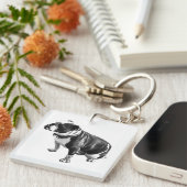 A Small Piece of Calm Schlüsselanhänger (Vorderseite rechts)