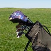 A small Star Whisper Moonlit Fox sleeping peaceful Golf Headcover (In SItu)