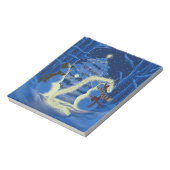 A Snowman Christmas Notizblock (Rotiert)