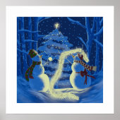 A Snowman Christmas Poster (Vorne)