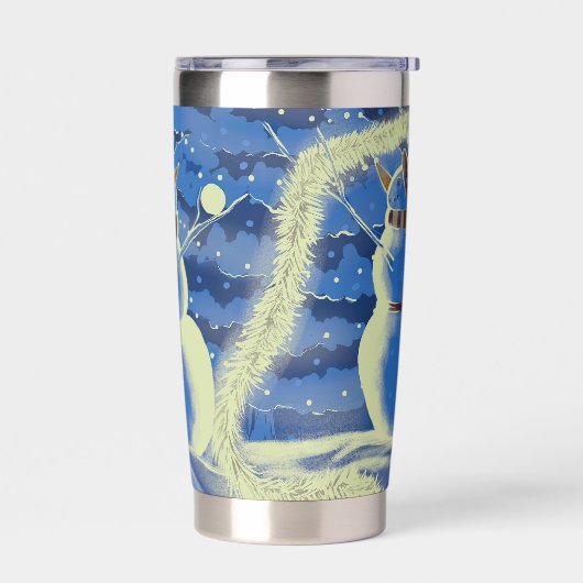 A Snowman Christmas Thermobecher (Links)