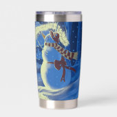 A Snowman Christmas Thermobecher (Rückseite)