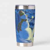 A Snowman Christmas Thermobecher (Vorderseite)