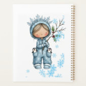 A Snowy Day Book Planner Cover Planer (Rückseite)